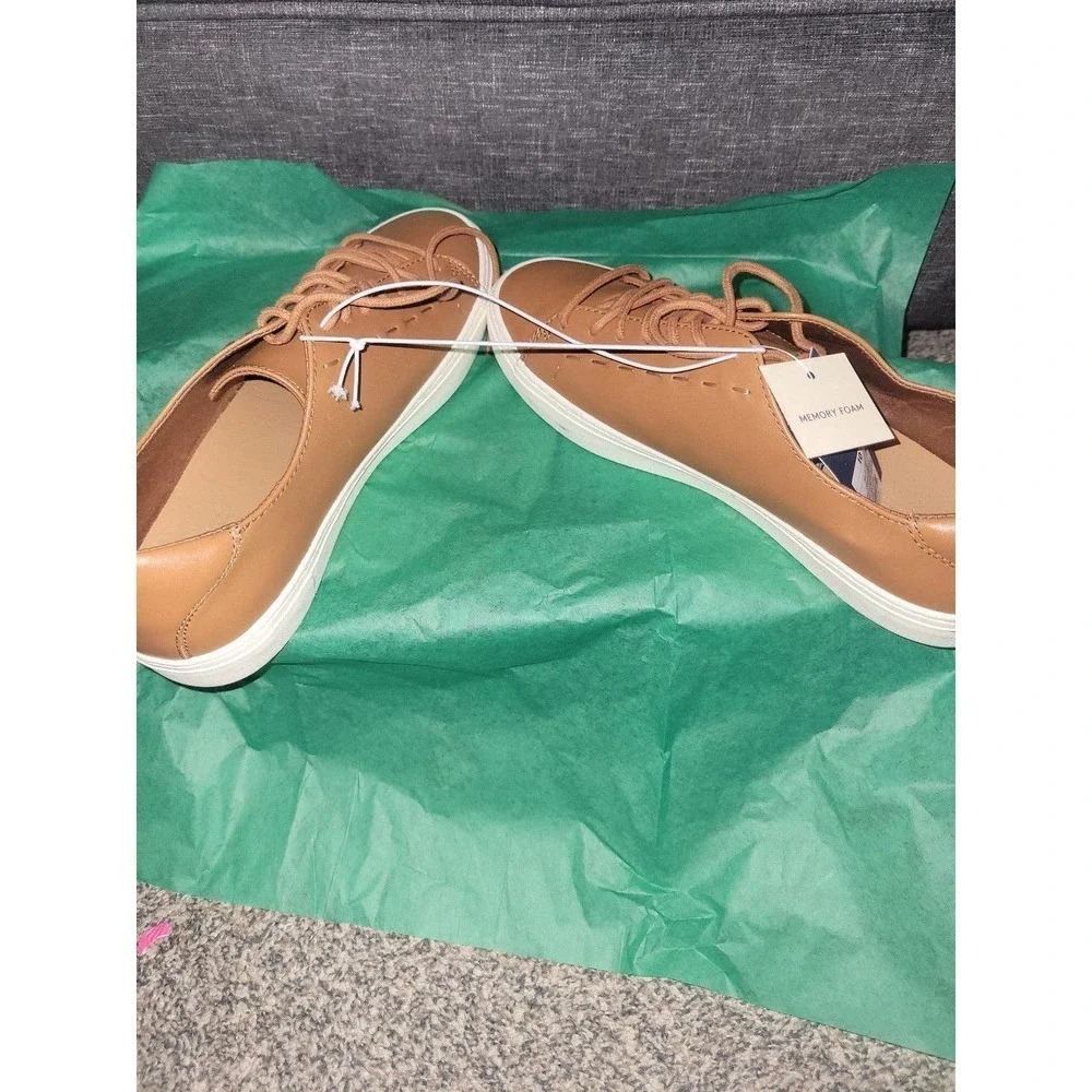 NWT Tan Brown Men shoes size 10
